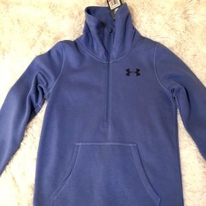 Under Armour 1/4 zip sweatshirt-size XS